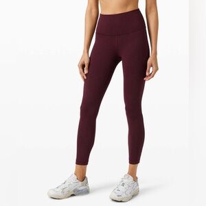 Lululemon Wunder Train HR Pant 25” Leggings